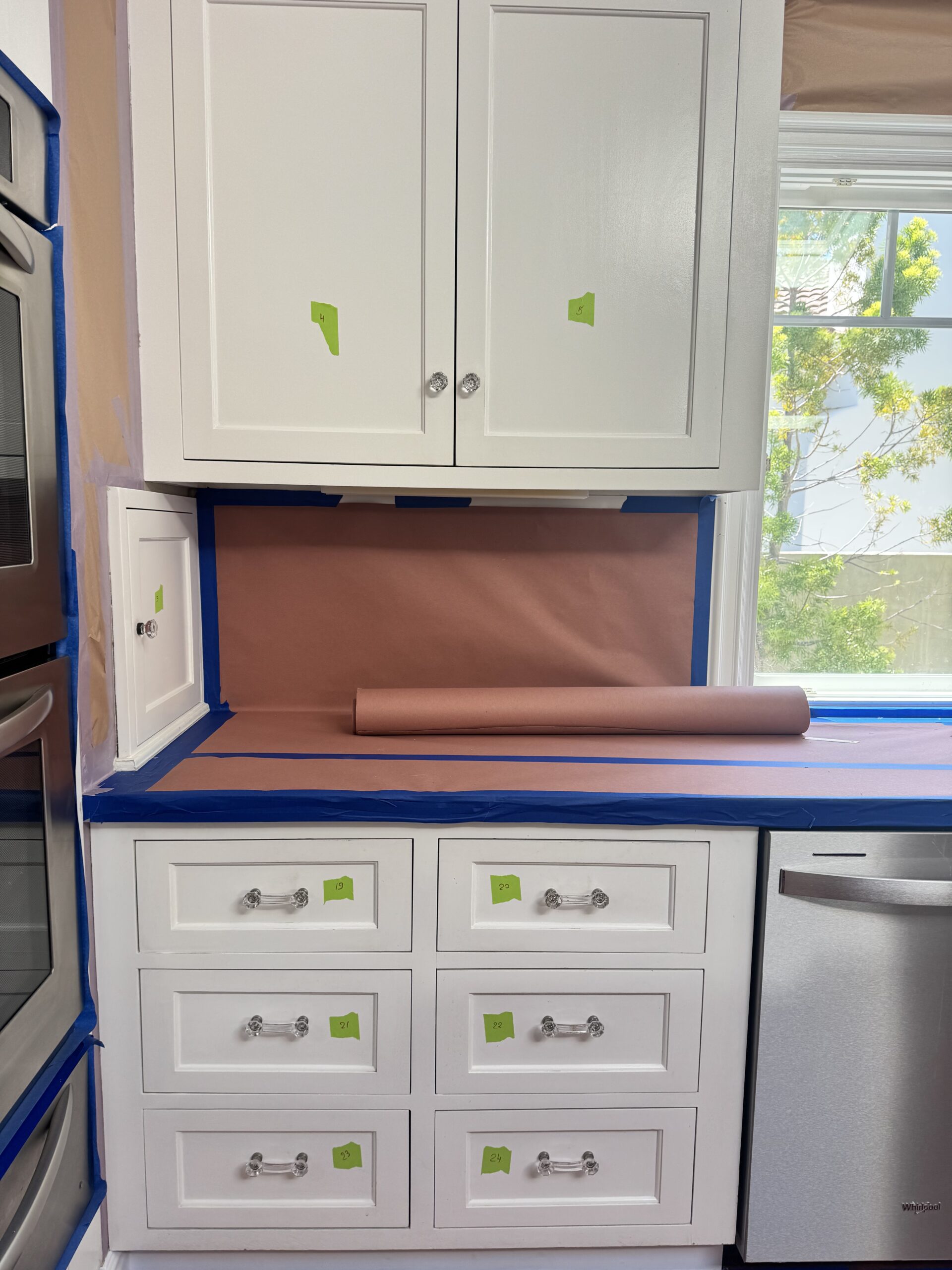 kitchen cabinets refinishing By Color Culture